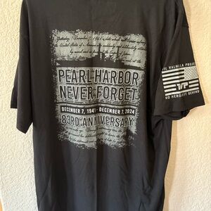 Black Pearl Harbor Anniversary T-Shirt